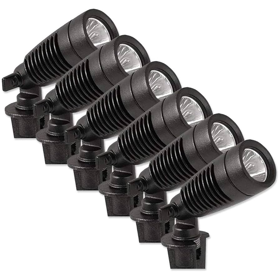 Moonrays 95535 W Spot, 4 in Above Ground Height 99935 1W Low